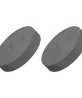 High Purity Graphite Plate 50x10mm Set Of 2 For Melting Casting Electrolysis And Lab Use Durable Graphite Disk Ingot Electrodes