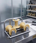 Heavy Duty Cable Guide Pulley Built Tough With Steel And Aluminum Wheels For Slick Wire Routing and Quick Line Shifts on Busy Job Sites.