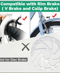 18 Inch Front Wheel With Tire And Tube For Mountain And Commuter Bikes, fits V brake and caliper brake systems, not disc brake