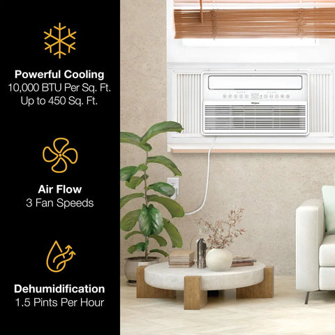 Reliable Inverter Window Air Conditioner Providing 10000 Btu Cooling For Spaces Up To 450 Square Feet Energy Star Certified Quiet Running Straightforward Setup And Zero Extra Fuss To Drop The Temps This Summer Season