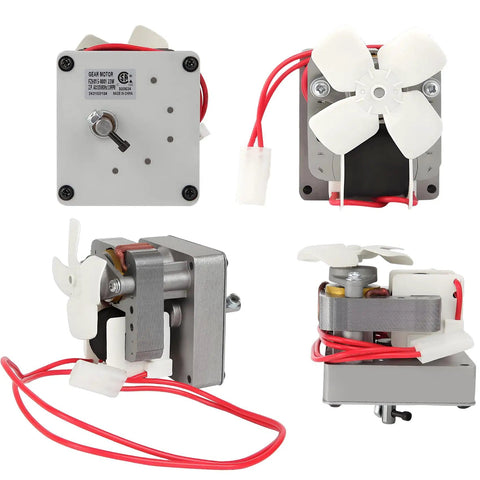 2.0 RPM Auger Motor Replacement For Pit Boss Camp Chef Wood Pellet Grills Universal 120V 60Hz 2 Pole Drive Motor For Pellet Smokers