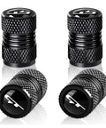 Aluminum Alloy Valve Stem Caps For Tires Premium Tire Air Caps Cover Water And Dust Resistant Easy Snap On Adds Sporty Look