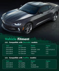 Beefed Up 170A High Output Alternator Replacement For GM Trucks And SUVs 6.2L V8 Fits Chevy Camaro compatibility list