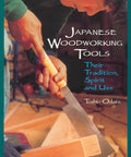 Book cover of 'Japanese Woodworking Tools' showing a craftsman using a saw. Master Your Woodworking With Deep Dives Into Japanese Hand Tools.