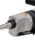 5 Inch Air Angle Grinder And Pneumatic Cut Off Tool With 11000 RPM Spin And 1/4 NPT Inlet close-up of connection port.