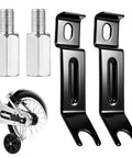 2 Pack Axle Extenders And Stabiliser Extension Bolts For Kids Bicycle Training Wheels Fits 12 To 24 Inch Bikes Durable Kid Friendly
