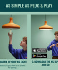 Smart Tunable White Filament LED Candle Bulb 40W Equivalent With SpaceSense Motion WiFi Connected setup instructions