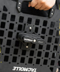 Mounting Bracket Base For MOLLE Panels 2 Pack Ready To Roll Universal Adapter For Fire Extinguisher Mounts Gun Racks And Gas Can Holders Fits 1 To 1.7 Inch MOLLE Slots With Durable Load Bearing