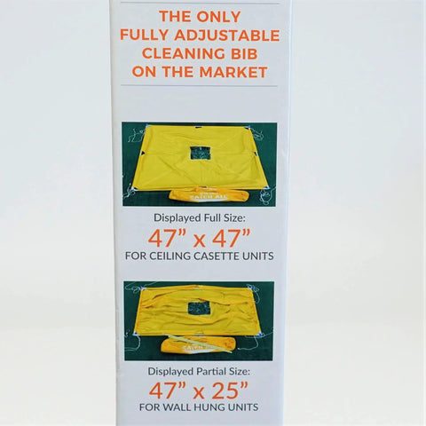 Heavy Duty Mini Split Air Conditioner Maintenance Cleaning Bib That Knocks Coils Dripping In Check While You Hustle On The Job Safe For Drywall And Flooring Easy Peasy Cleanup Guaranteed No Wet Messes