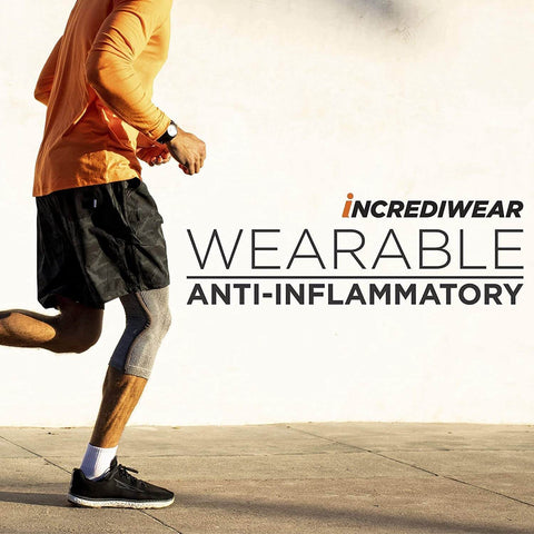 Man running with Calf Sleeve For Pain Relief And Recovery For Men And Women Combat Muscle Fatigue Shin Splints And Inflammation
