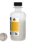 Two Bottles Of PCB Etchant, 8 Ounces Total, Pro Grade 99% Pure ACS Reagent Grade Dry Crystals For Copper Etching, with quarter for scale