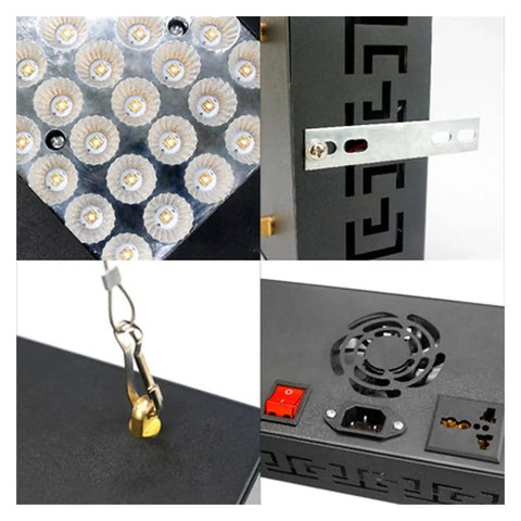 Heavy Duty 4500W UV Curing Lamp For 3D Printing Delivers Serious Bang For Your Buck With Shadowless Cold Light, showcasing LED configuration.