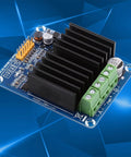 Dual Channel H Bridge Motor Driver Board 5V To 12V 0 To 30A DC Motor Controller with heat sink for robot smart car