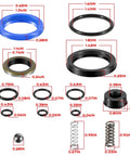 Pro Grade Complete Seal Replacement Kit For Pallet Mule AA5000 And AA5500 Hydraulic Jack showing various seal sizes