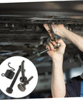 Using Heavy Duty Pneumatic Air Hammer Chisel Set With Drill Bits, Drift Pin, Punch And Rivet Tool Kit for auto body work