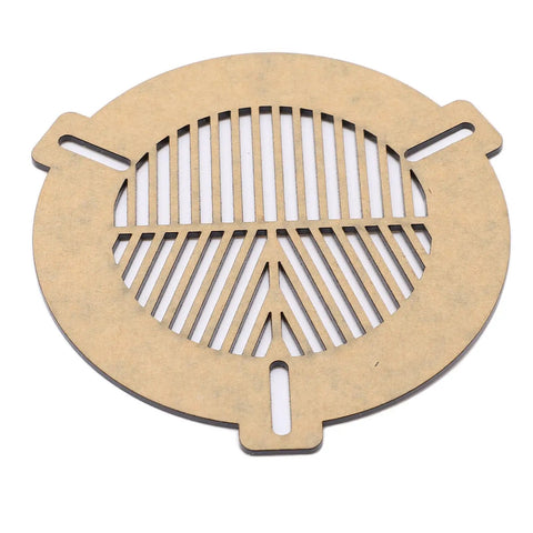 Bahtinov Mask For Telescopes 60 To 90mm Acrylic Fishbone Focusing Plate with brass screws for astrophotography