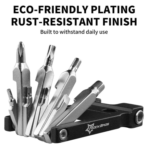 20 In 1 Bike Multitool Kit For Cyclists Portable Foldable Cycling Tool with assorted eco-friendly and rust-resistant steel tools