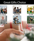 Gifts for all: friends, family, kids, elders, riders, and sports enthusiasts.