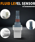 Fluid Level Sensor 3Pin Replacement For Cummins QSK50 QSK60 Diesel Engines In Construction Equipment Fits OEM 2872769