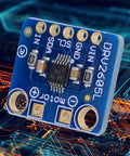 Close-up view of DRV2605L module, part of Two Pack Haptic Motor Controller Driver Module With General Pin Interface for precise vibration