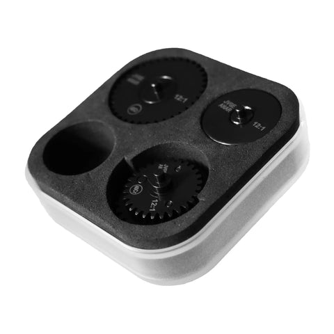 Steel Tactical Gear Set for Airsoft Gearbox With Ratios 12 to 1, 13 to 1, 16 to 1 and 18 to 1 for V2 V3 AEG M4 AK in foam case