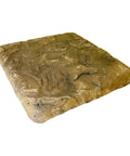 Java Brown Cobblestone Texture Stepping Stone 12.5 Inch Square Concrete Garden Paver For Pathways Patios And Landscaping Rustic Outdoor Decor Durable Stone