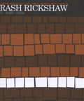 Crash Rickshaw album cover art with abstract brown and white tile design, unique graphic style, 2001 edition.