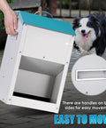 Heavy Duty Gravity Automatic Cat And Dog Feeder Outdoor No Sweat Design Large Capacity with easy carry handles.