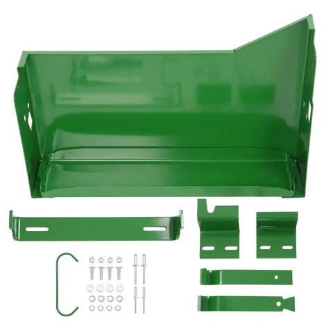 Heavy Duty Left Hand Tractor Battery Box For John Deere 2510 2520 3010 3020 4000 4010 4020 parts and assembly components.