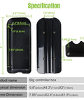 Heavy Duty Waterproof Ebike Controller Box And Sealed Electric Scooter Case With Dustproof Weather Hardened Housing dimensions and specs.