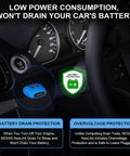 Dashboard with Bluetooth OBD2 Scanner For Cars, Easy Plug In Check Engine Light Reader With Live Data And Performance Tests