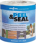 Peel And Seal Aluminum Roll 6 Inch By 33.5 Foot Workhorse Heavy Duty Weatherproof Roofing Sealant Tape packaging