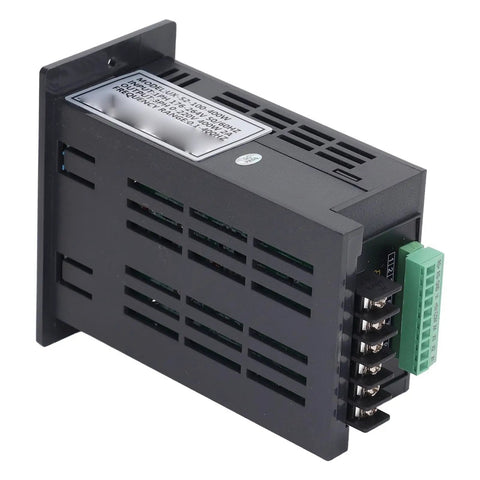 2 Pack Motor VFD Inverter Converts Single Phase 176-264V Input To 3 Phase Output, 400W Variable Frequency Drive For Small Workshops, Versatile VF Control And Settings For Motors, Fans, Pumps compact black plastic housing with terminal block