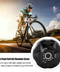 Beefy Aluminum Front Fork Cover With Suspension Cap And Air Chamber Shield For Mountain And Road Bikes MTB Protection