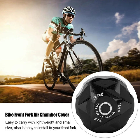 Beefy Aluminum Front Fork Cover With Suspension Cap And Air Chamber Shield For Mountain And Road Bikes MTB Protection