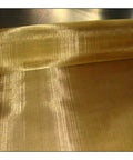 Copper Mesh For Impurity Filtration And EMF Shielding, brass-tone wire screen, 100 mesh sheet, durable for dustproofing and shielding tasks.