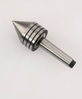Live Tailstock Center For Wood Lathe With 60 Degree Point 2MT Shank Between Centers Turning Low Drag On Headstock Keeps Work Centered And Spinning Smoothly
