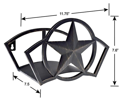Star Mount Hose Butler Holds 125 Feet Of Five Eighth Inch Hose Black Heavy Duty Steel Garden Hose Organizer with star design