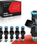 Fuel Injectors Set Of 6 For 3.7L V6 Dodge Jeep Ram Mitsubishi Raider Compatible With Dakota Liberty Grand Cherokee