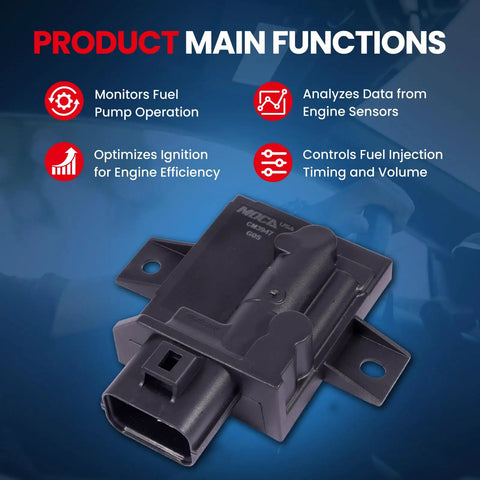Genuine Grade Fuel Pump Control Module Fits Land Rover Discovery Sport 2020 2021 2022 2023, black plastic electronic component.