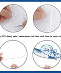 Hands assembling Last Sail Before The Veil Photo Booth Props Kit 24 Nautical Bachelorette Party Decorations with paper sticks