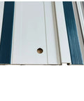 Heavy Duty 39 Inch Aluminum Track Saw Guide Rail Slick Sliding Design For Clean Cuts Like Butter Works With Makita Xps Sp6000j And Festool Routers showing detail of guide rail surface and grooves.
