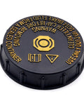 Nissan Rogue Brake Fluid Reservoir Cap Direct Replacement For 2015 2023 Rogue And 2017 2021 Rogue Sport Brake Master Cylinder Oil Tank Cap 46020-4BA0A 460204BA0A Premium OEM Style Fit, black plastic cap with warning text