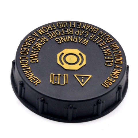 Nissan Rogue Brake Fluid Reservoir Cap Direct Replacement For 2015 2023 Rogue And 2017 2021 Rogue Sport Brake Master Cylinder Oil Tank Cap 46020-4BA0A 460204BA0A Premium OEM Style Fit, black plastic cap with warning text