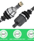 Front Left And Right CV Axle Set For Polaris RZR 800 2008 2014 And RZR 570 2014 2020 2 Seater Replacement 4340 Chromoly Drive Half Shaft 1332440