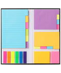 Neon Sticky Notes Set 410 Pack With 150 Neon Index Tabs and Divider Pads for Planner Journal Bible Study Office School