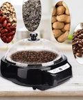 Knock Yourself Out Electric Coffee Roaster Machine With Precision Timer And Heat Dial Black Bean Popping And Nut Drying Appliance, roasting coffee beans.