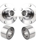 2 Pack Front Wheel Hub Bearing Assembly With 5 Lug Bolts Without ABS For 2004 To 2017 Avalon Camry Highlander Solara And Lexus ES RX Models Ready To Install