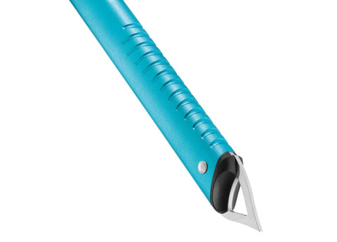 Glacier Ice Axe 50 cm Light Blue 2025 Model Bombproof Lightweight Ice Tool handle with tapered 3 mm pick