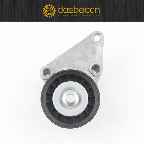 Serpentine Belt Drive Tensioner Kit With Pulley For GM Chevy Silverado Tahoe Suburban Express GMC Savana Sierra Yukon 2003 2007